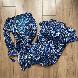 Lulu’s Wrap Maxi Dress